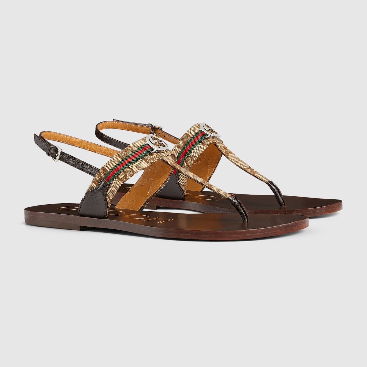Gucci Women’s Interlocking G Web sandal - Image 6